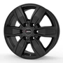 Autec Quantro 6-Loch Schwarz matt