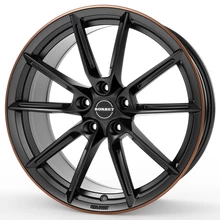 Borbet LX19 black matt rim copper