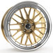 ULTRA Wheels UA3 LM Gold Lip Polished