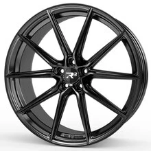 R3 Wheels R3H05 schwarz glänzend lackiert