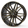 Fondmetal STC-23 Black Clearcoat Glossy Gold Machined